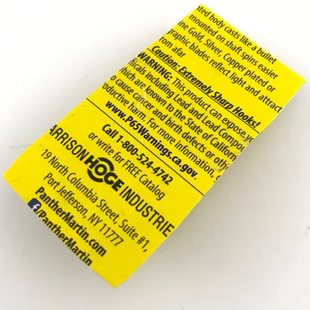 Panther Martin 4 Spinner, Forelle, 4g, Feder-Puschel, #4412