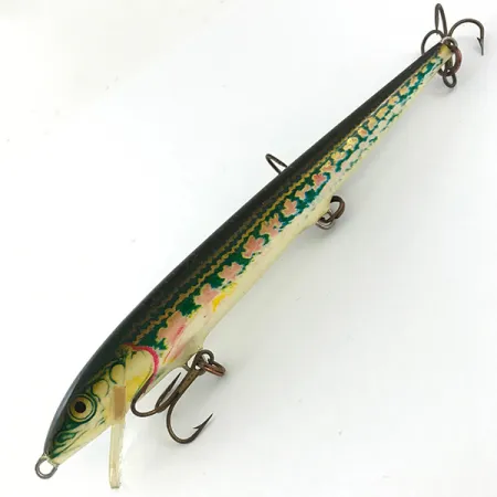 Rapala Original Floater Wobbler, Rot/Gold/Grün, 7g, Irland-Prägung, #4453