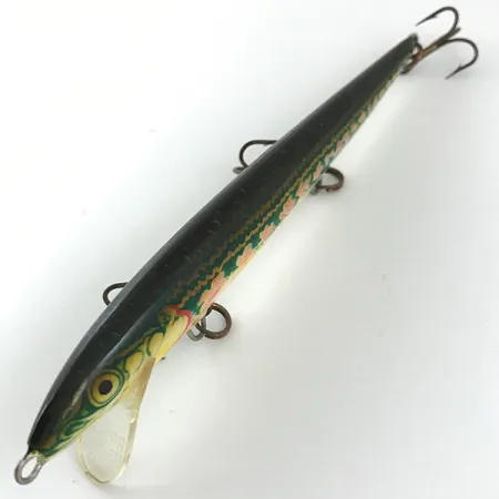 Rapala Original Floater Wobbler, Rot/Gold/Grün, 7g, Irland-Prägung, #4453