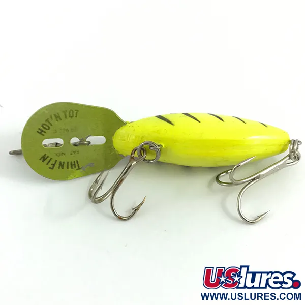 Storm Hot'N Tot Thin Fin Wobbler, Yellow Tiger, 6,5g, Metalllippe, #4455
