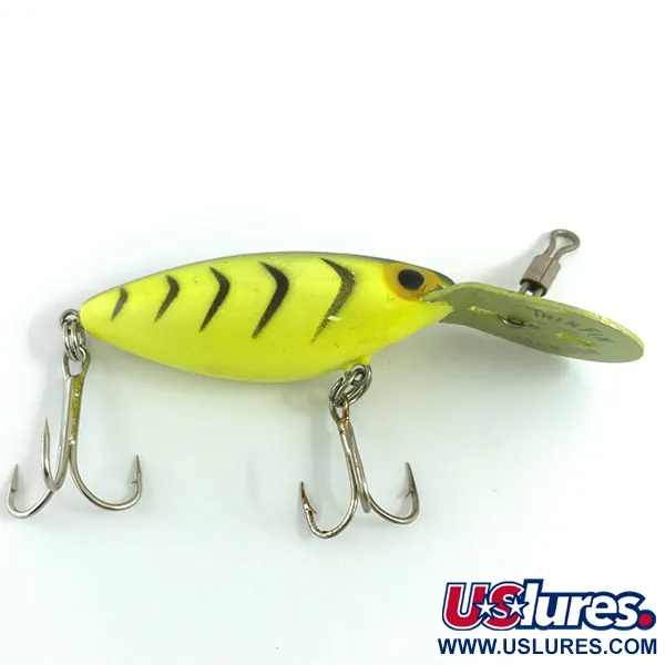 Storm Hot'N Tot Thin Fin Wobbler, Yellow Tiger, 6,5g, Metalllippe, #4455