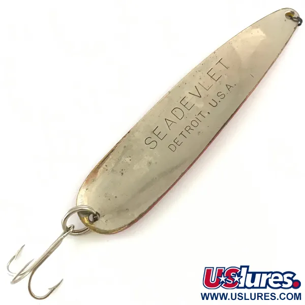 Eppinger Dardevle Seadevlet Blinker, Gelb/Rot/Nickel, 40g, #4466