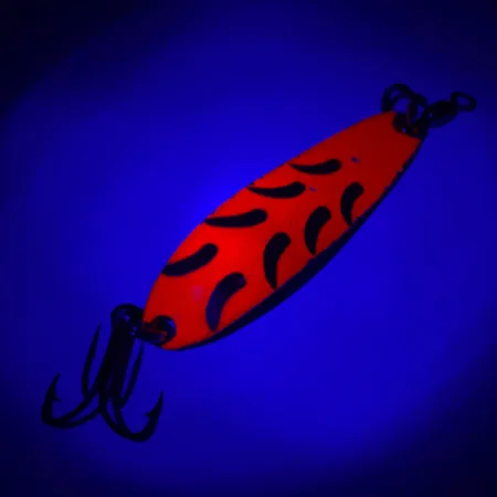 Luhr Jensen Krocodile Die #3 UV Blinker, Pink/Gold, 10g, UV, #4471