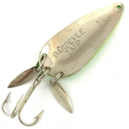 Eppinger Dardevle Imp Klicker UV Blinker, Fluorescent Green UV, 11g, #4481