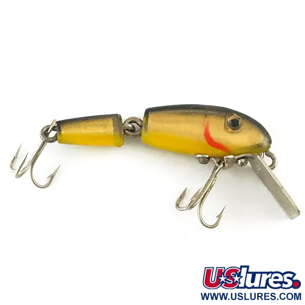 L&S Bait Company MirrOlure Bass-master Gliederwobbler, Gold, 2g, #4485