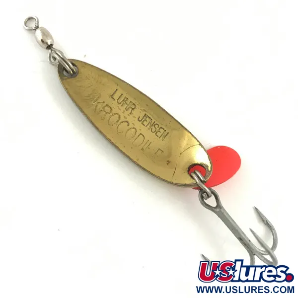 Luhr Jensen Krocodile Blinker, Golden Trout, 9g, Weitwurf-Design, #4490