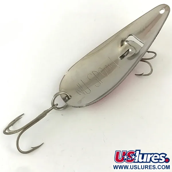 American Sportsman NU Spoon Blinker, Rot/Weiß/Nickel, 11g, #4495