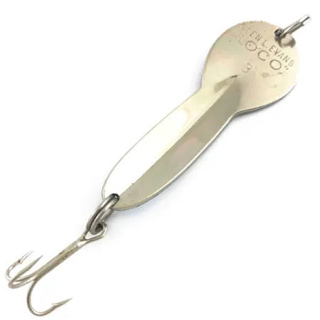 Glen Evans Loco 3 Blinker, Nickel / Blau, 17g, Prism-Tape, #4535