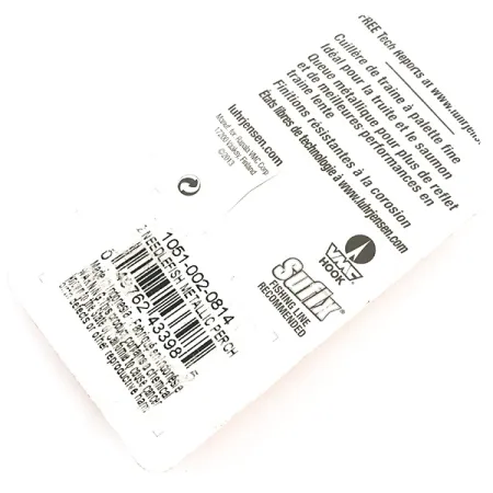 Luhr Jensen Needlefish 2 Schlepplöffel, Fire Tiger, 3g, #5808