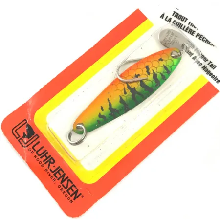 Luhr Jensen Needlefish 2 Schlepplöffel, Fire Tiger, 3g, #5808