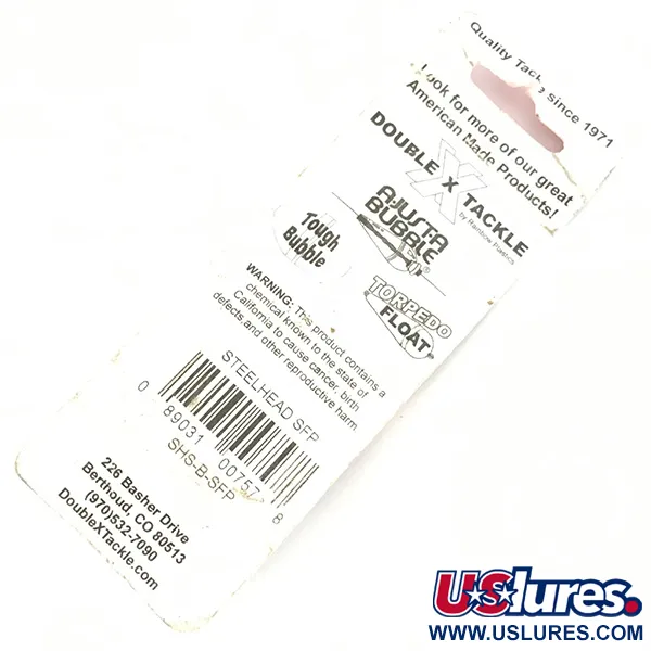 Rainbow Plastics Steelhead UV Blinker, Pink UV, 14g, Extra Heavy, #4568