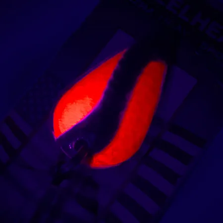 Rainbow Plastics Steelhead UV Blinker, Nickel/Orange, 14g, UV, #4570