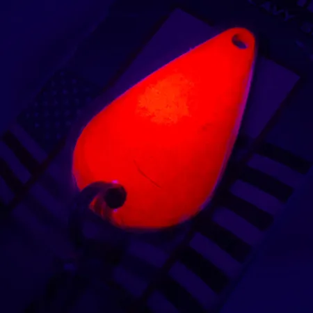 Rainbow Plastics Steelhead UV Blinker, Fluorescent Orange, 14g, #4593