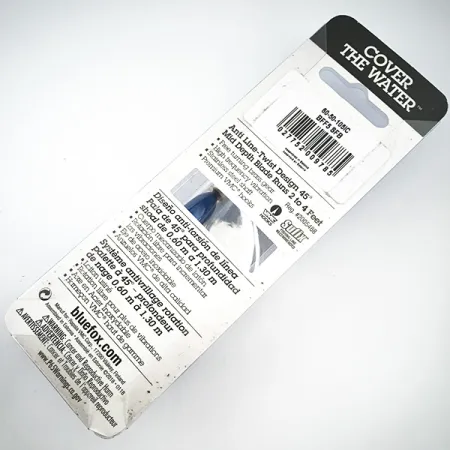 Blue Fox Super Vibrax 5 Spinner, Silber/Blau, 13g, VMC-Haken, #4591