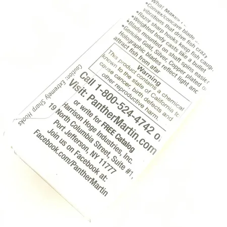 Panther Martin 6 Spinner, Gelb Rot, 7g, In-Line Blatt, #4581