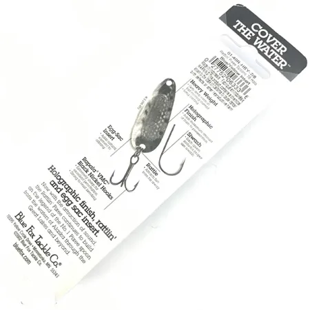 Blue Fox Rattlin Pixee UV Blinker, Blau/Gelb, 24g, Rassel, #4590