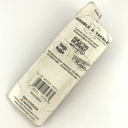 Rainbow Plastics Pot-O-Gold UV Blinker, Orange, 14g, UV-aktiv, #4597