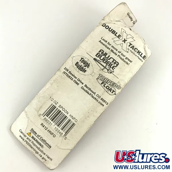 Rainbow Plastics Pot-O-Gold UV Blinker, Orange, 14g, UV-aktiv, #4597