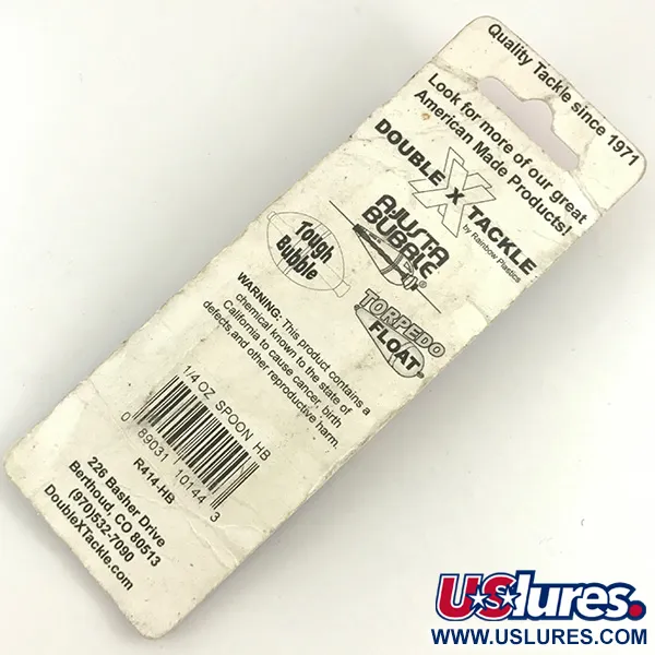 Rainbow Plastics Pot-O-Gold Blinker, Gold gehämmert, 7g, #4598