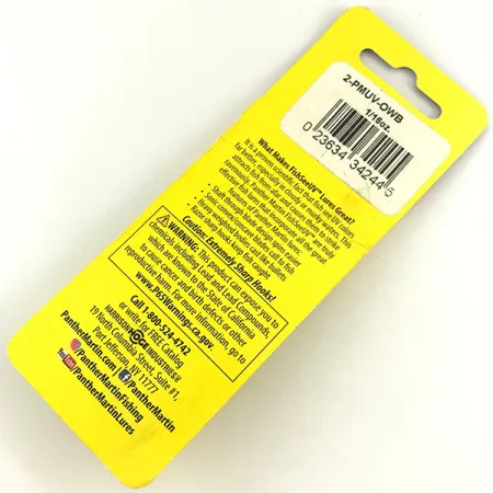 Panther Martin 2 Spinner, Regenbogenforelle, 2.5g, FishSeeUV, #4602