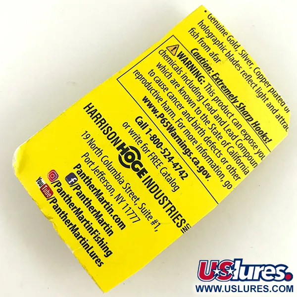 Panther Martin 2 UV Spinner, Forelle, 2,5g, UV-Finish, #4603