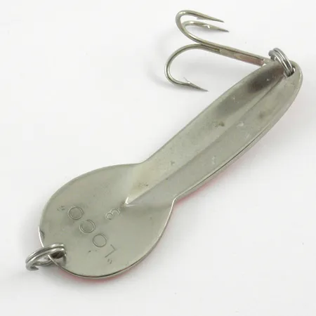 Glen Evans Loco 3 Blinker, Fluo-Orange/Nickel, 17g, Vintage, #4610