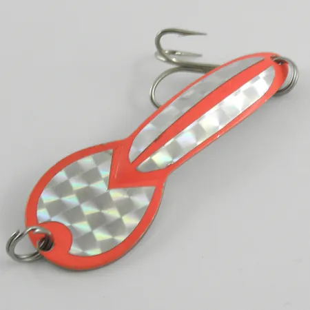 Glen Evans Loco 3 Blinker, Fluo-Orange/Nickel, 17g, Vintage, #4610