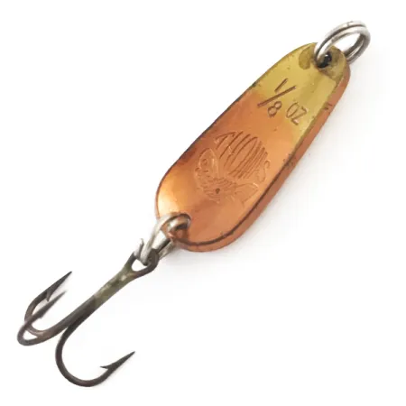 Thomas Little Tiger Blinker, Kupfer / Gold, 3,5g, Schuppenmuster, #4614