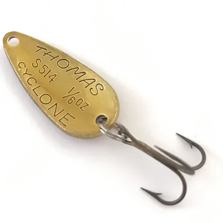 Thomas Cyclone Blinker, Rotforelle / Gold, 4.3g, Schuppenmuster, #4616