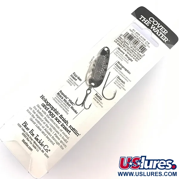 Blue Fox Rattlin Pixee Blinker, Rainbow Herring / Blau, 24g, #4620