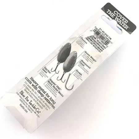 Blue Fox Pixee UV Blinker, Gehämmertes Nickel/Blau, 24g, UV, #4621