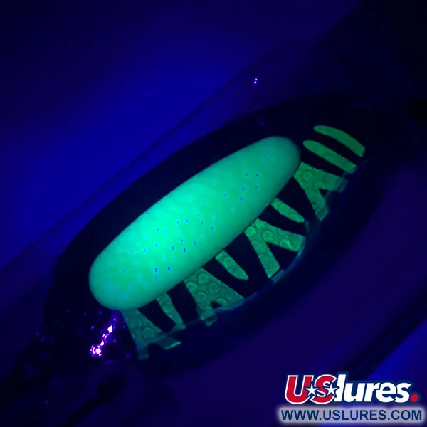 Blue Fox Pixee UV Blinker, Gehämmertes Nickel/Blau, 24g, UV, #4621