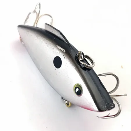 Bill Lewis Rat-L-Trap Lipless Crankbait, Silber, 10g, Vintage, #4622