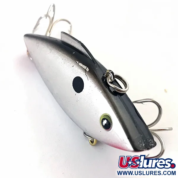 Bill Lewis Rat-L-Trap Lipless Crankbait, Silber, 10g, Vintage, #4622