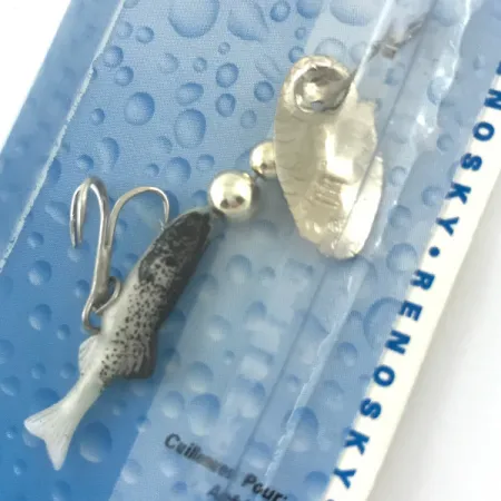 Renosky Sonic Swing Minnow 0 Spinner, Silber, 2g, Tail-Flex, #4639