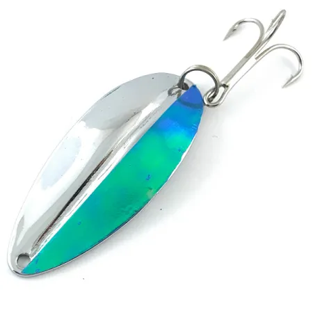 TODDCO Main liner Blinker, Nickel / Blau-Grün, 12.5g, #4644