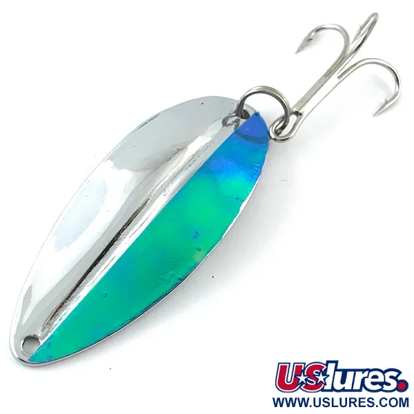 TODDCO Main liner Blinker, Nickel / Blau-Grün, 12.5g, #4644