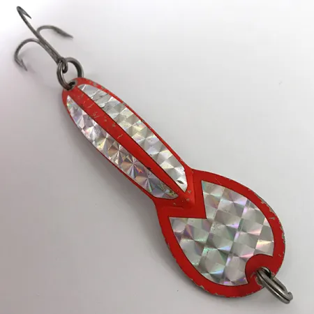 Glen Evans Loco 4 UV Blinker, Messing / Rot UV, 23g, Prismentape, #4646