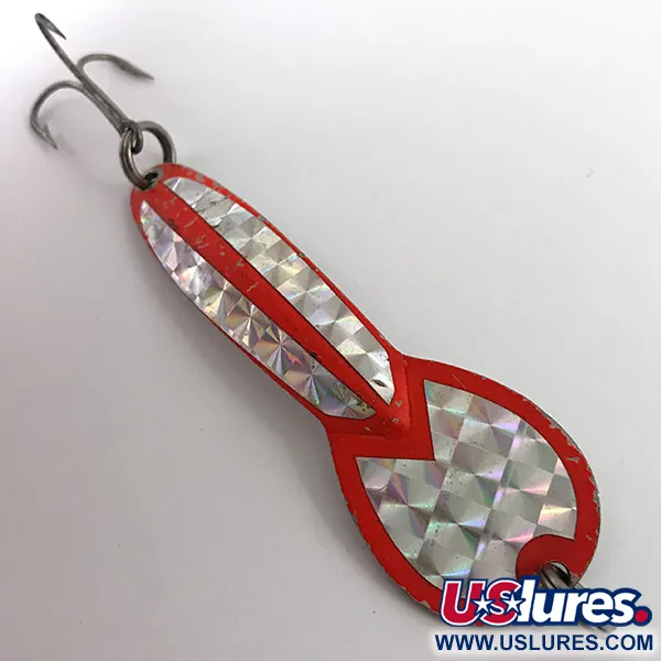 Glen Evans Loco 4 UV Blinker, Messing / Rot UV, 23g, Prismentape, #4646