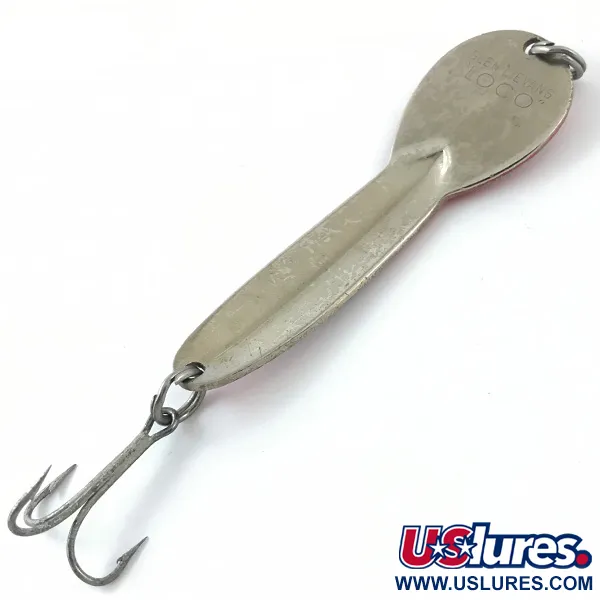 Glen Evans Loco 4 UV Blinker, Messing / Rot UV, 23g, Prismentape, #4646