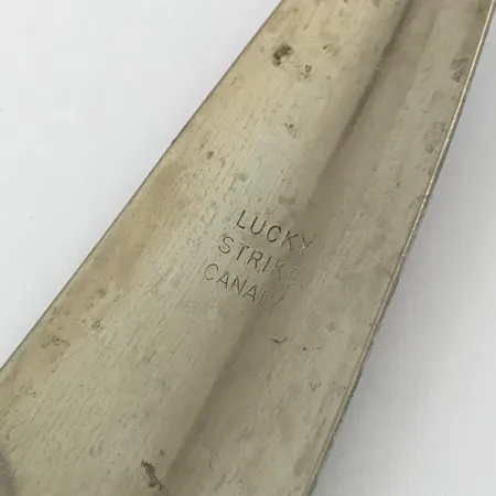 Lucky Strike Canoe Wobbler Blinker, White Pearl/Nickel/Rot, 45g, #4647