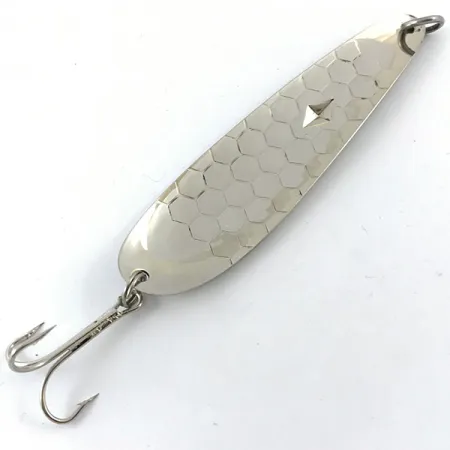 Luhr Jensen Diamond King 4 Blinker, Silber gehämmert, 14g, #4657