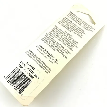 Thomas Colorado Blinker, Gold / Nickel, 5g, Schuppenmuster, #4665