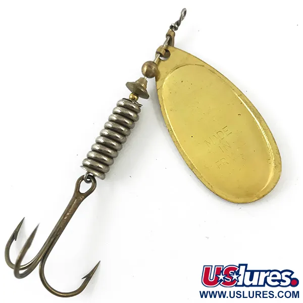 Mepps Aglia 5 Spinner, Gold, 14g, Klassisches Blatt, #4674