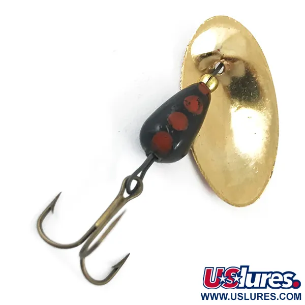 Panther Martin 4 Spinner, Gold/Rot/Schwarz, 4g, Gestreiftes Blatt, #4676