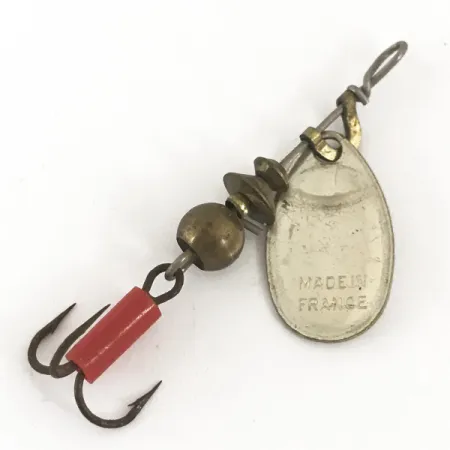 Mepps Aglia 0 Spinner, Silber, 2.2g, Roter Schlauch, #4682