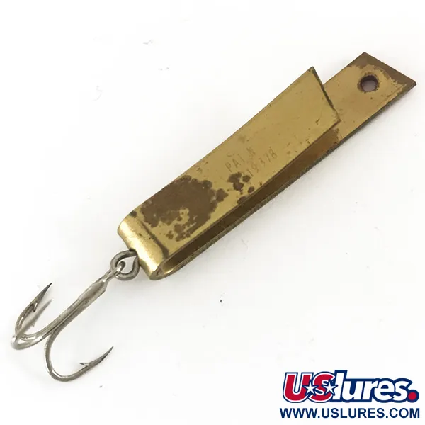 South Bend Super-Duper 503 Blinker, Messing / Rot, 4.3g, USA, #4685