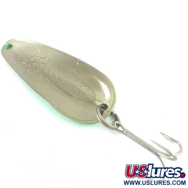 Blue Fox Tor-P-Do UV Blinker, Grün/Schwarz/Nickel, 14g, UV, #4689