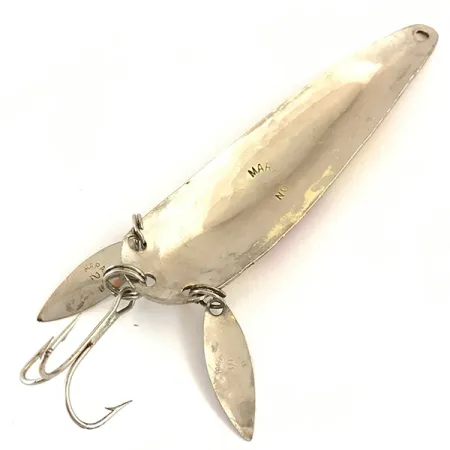 Marathon (with sonic blades) Blinker, Nickel/Gold/Rot, 17g, #4700