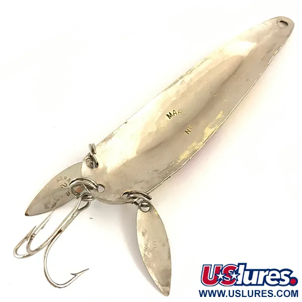 Marathon (with sonic blades) Blinker, Nickel/Gold/Rot, 17g, #4700